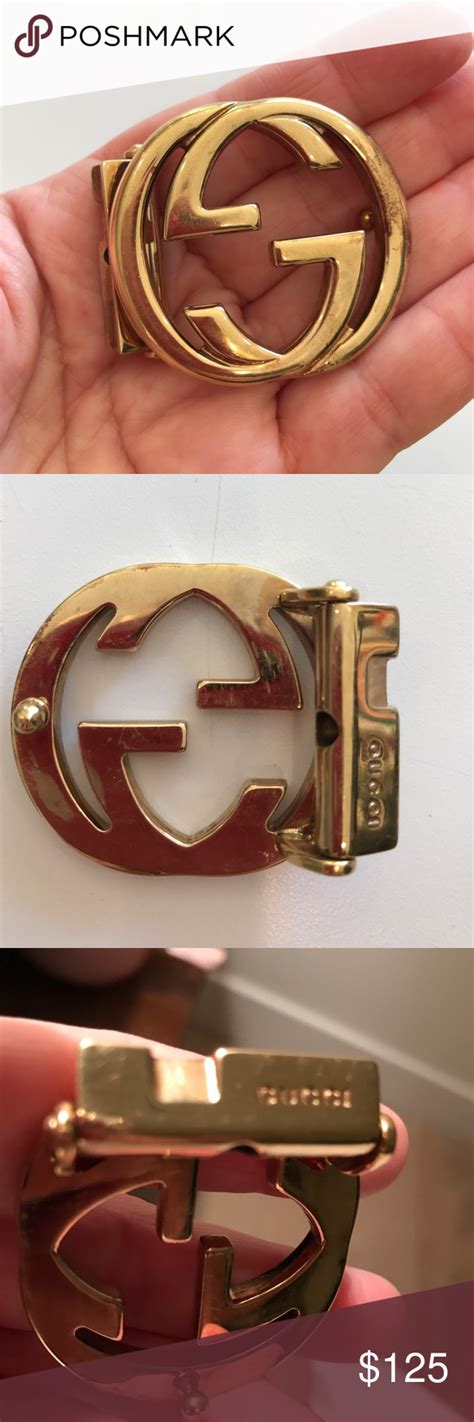 gucci white gold buckle|real Gucci belt buckle.